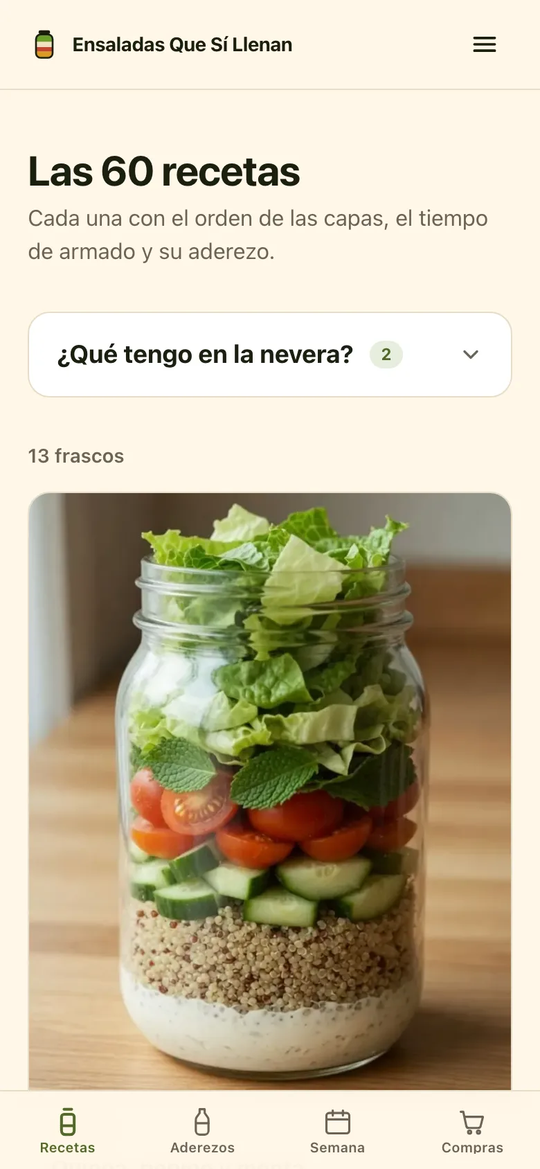 Lo que puedes armar hoy, con lo que ya está en tu nevera